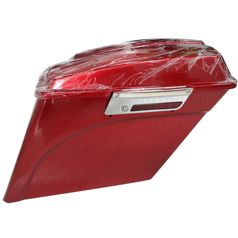 5" Stretched Extended Saddle Bags for Harley Touring Road King (1993–2013)