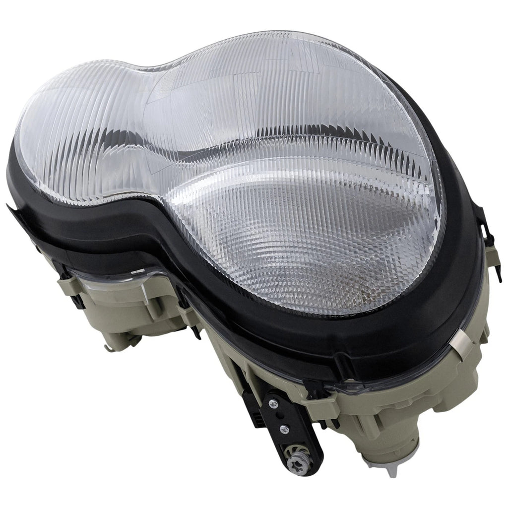 Headlight for Mercedes Benz C240, C230 (2001–2004) - Passenger Side, Halogen