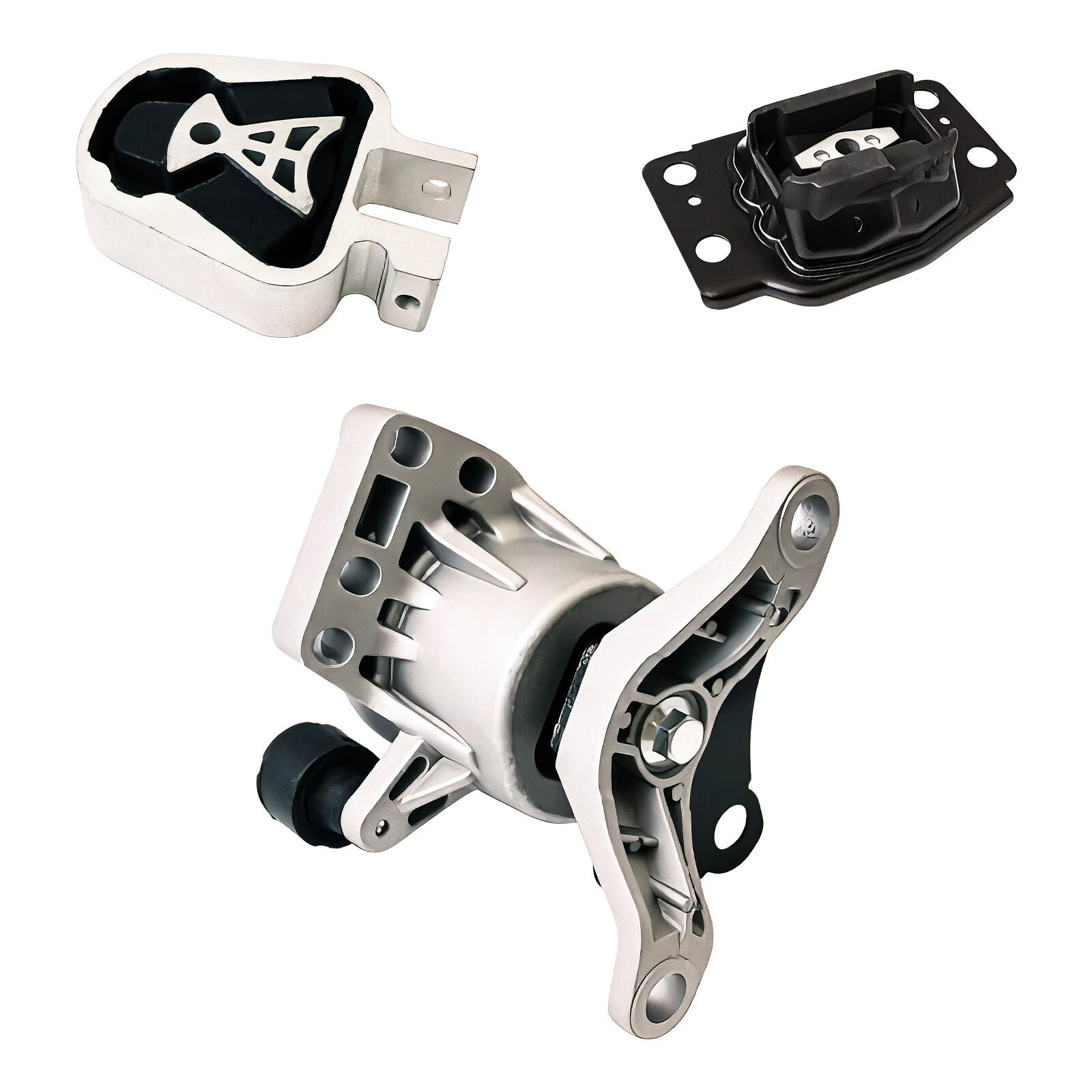 3x Motor Mount Set for Ford Fusion (2013–2018) 2.0L Auto Transmission