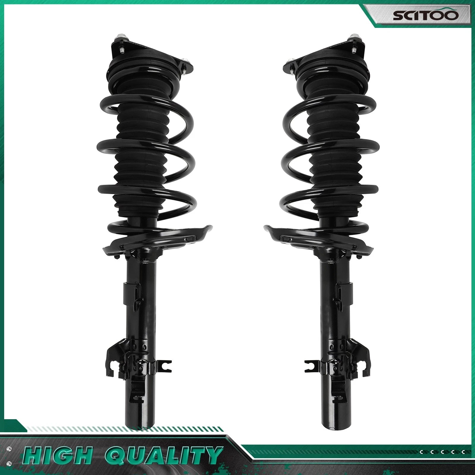 2X Quick Complete Struts Shocks & Spring Assemblies for Nissan Rogue (2014–2020)