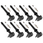 8X Ignition Coil & Spark Plug Pack for Jaguar Land Rover LR4 Range Rover (2010–2016)