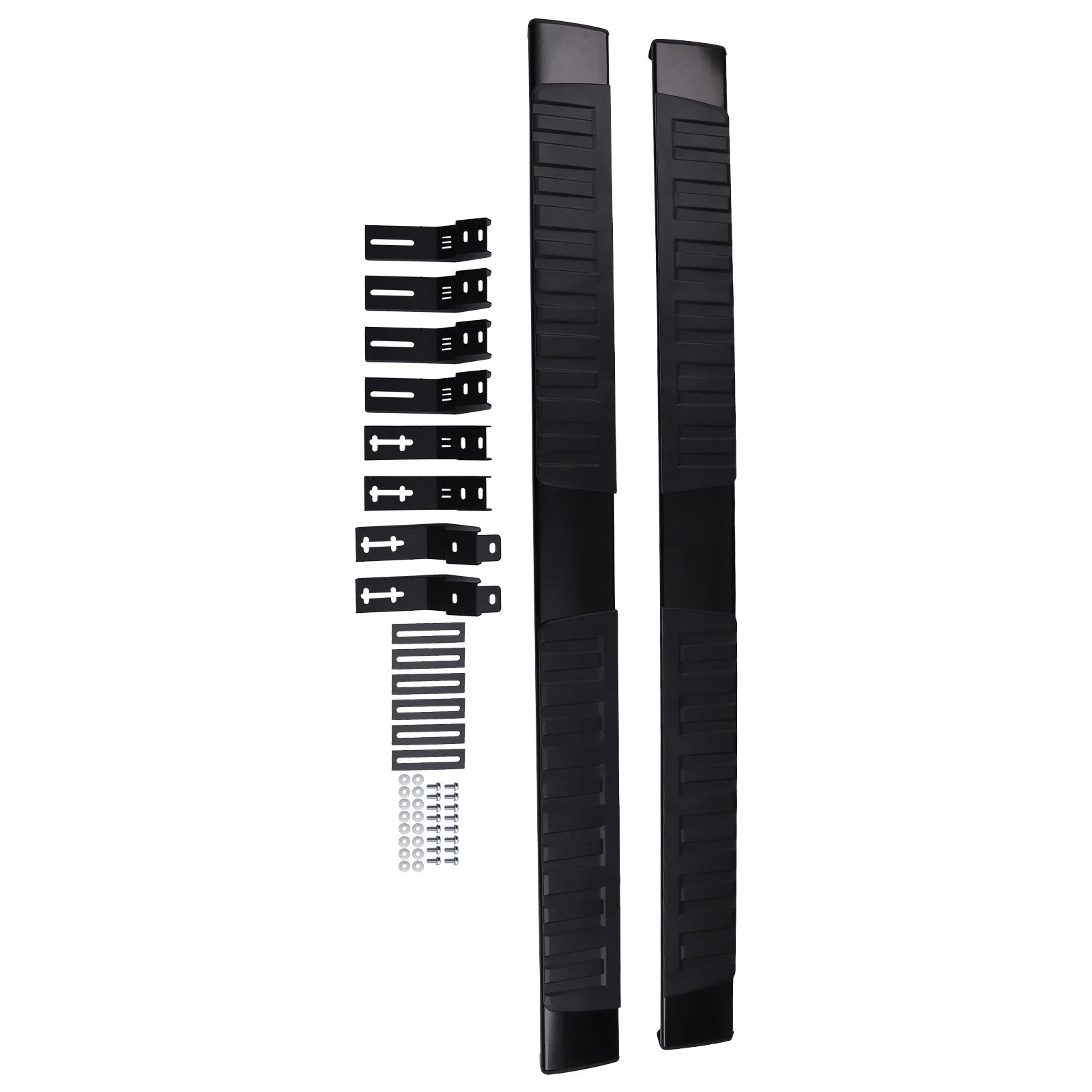 Running Board Side Steps for Toyota Tacoma Crew Cab (2024–2026) Aluminum Black