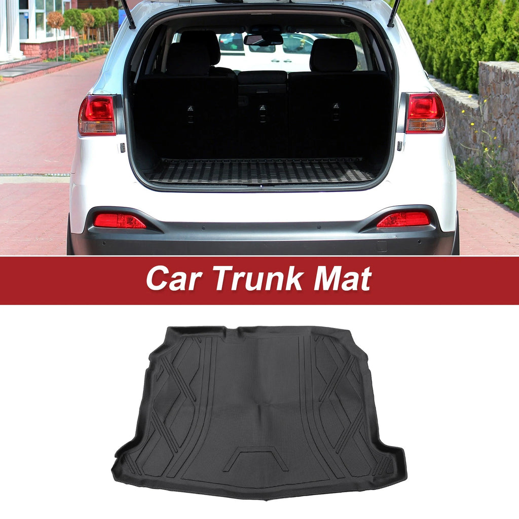 Cargo Liner Rear Trunk Mat for Volkswagen Golf R (2022–2024) Diamond Pattern