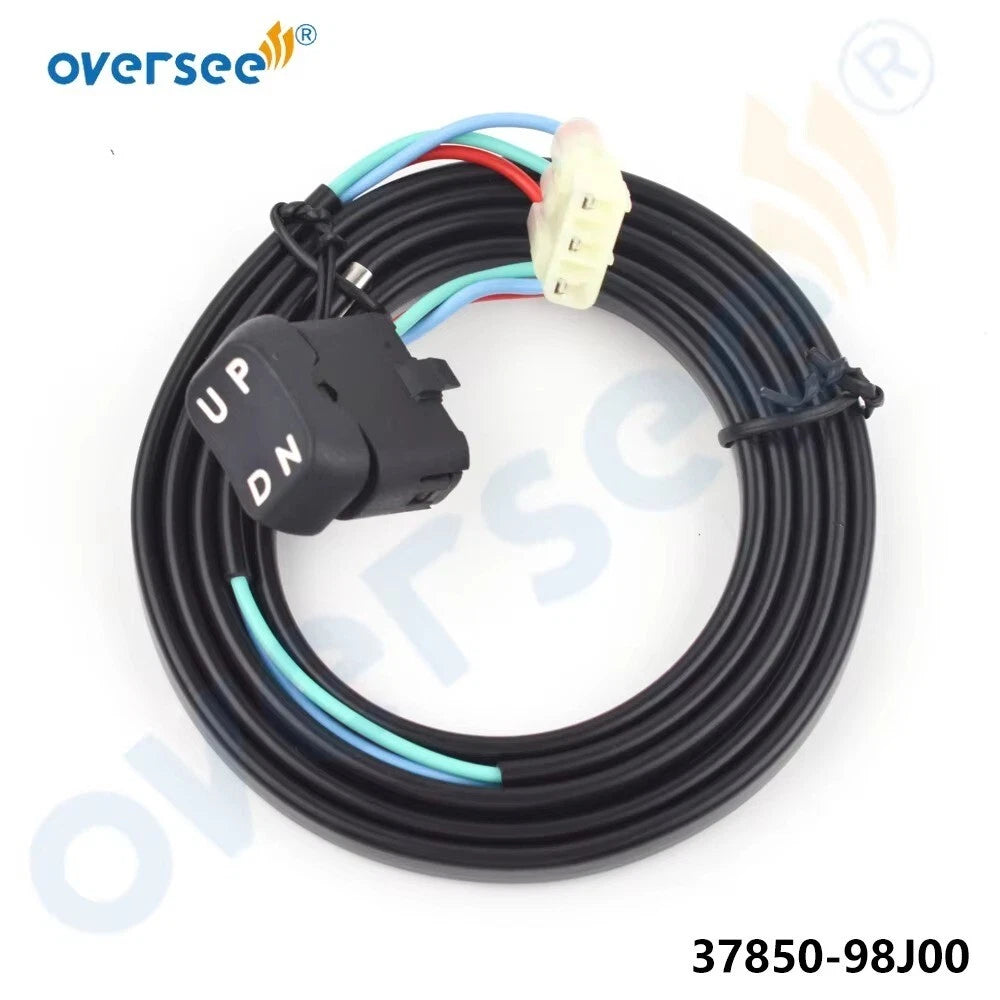 Trim Tilt Switch Assy Grip PTT for Suzuki Outboard Remote C (Single)