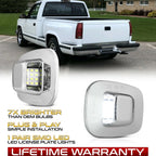 2X LED License Plate Lights for Chevy C/K 1500 2500 3500 (1988–2000)