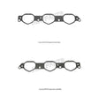Set of 2 Intake Manifold Gaskets for Mercedes W164 W203 W204 W207 R171