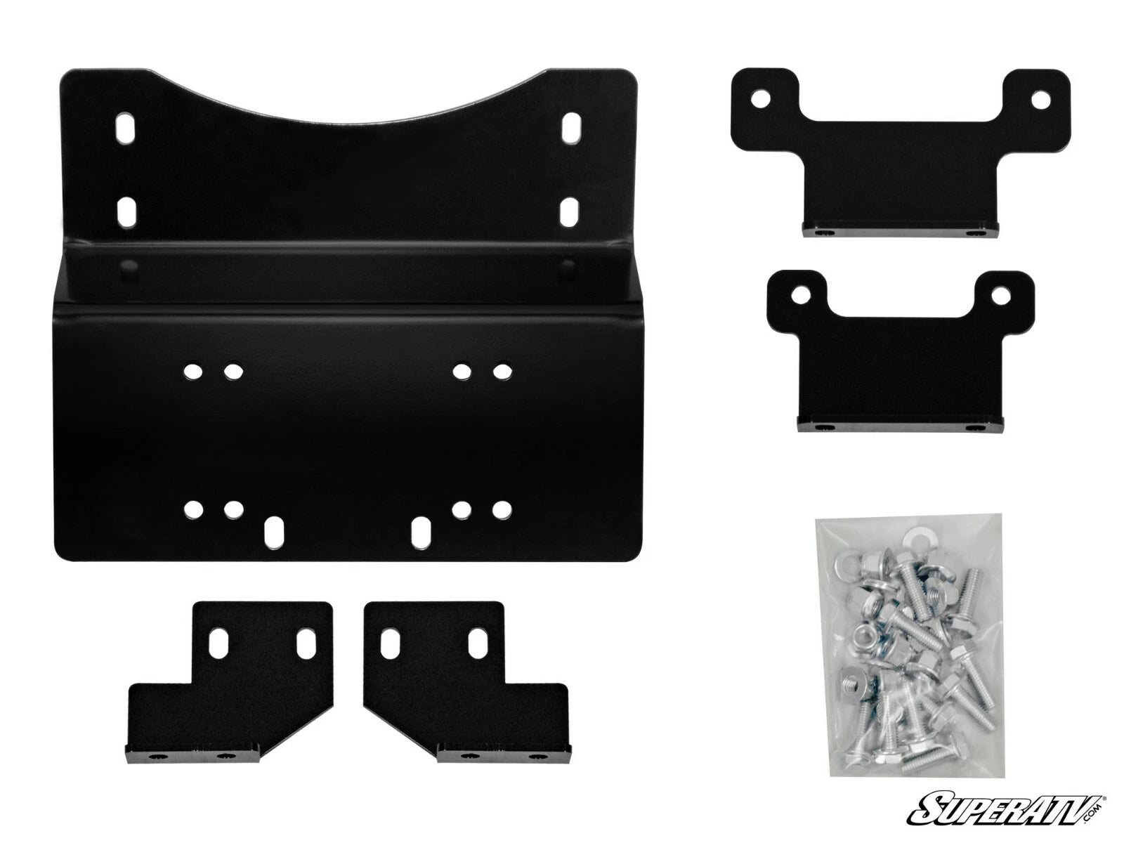 4500 lb Winch & Mounting Plate for Honda Pioneer 1000 (2016–2023)