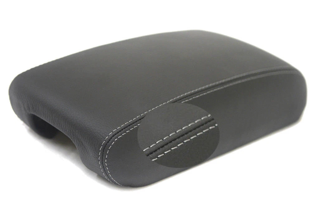 Vinyl Console Armrest Cover for Jeep Grand Cherokee (2011–2019) Gray Stitch