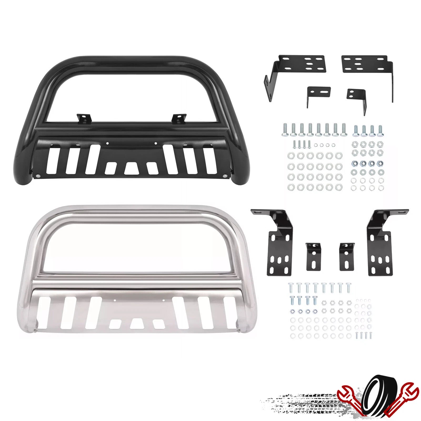 Front Bumper Bull Bar Grille Guard for Dodge Ram 1500/2500/3500 (2002–2009)