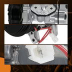 A/C Compressor with 6-Groove Pulley for Sanden SD7 (HC5005C)