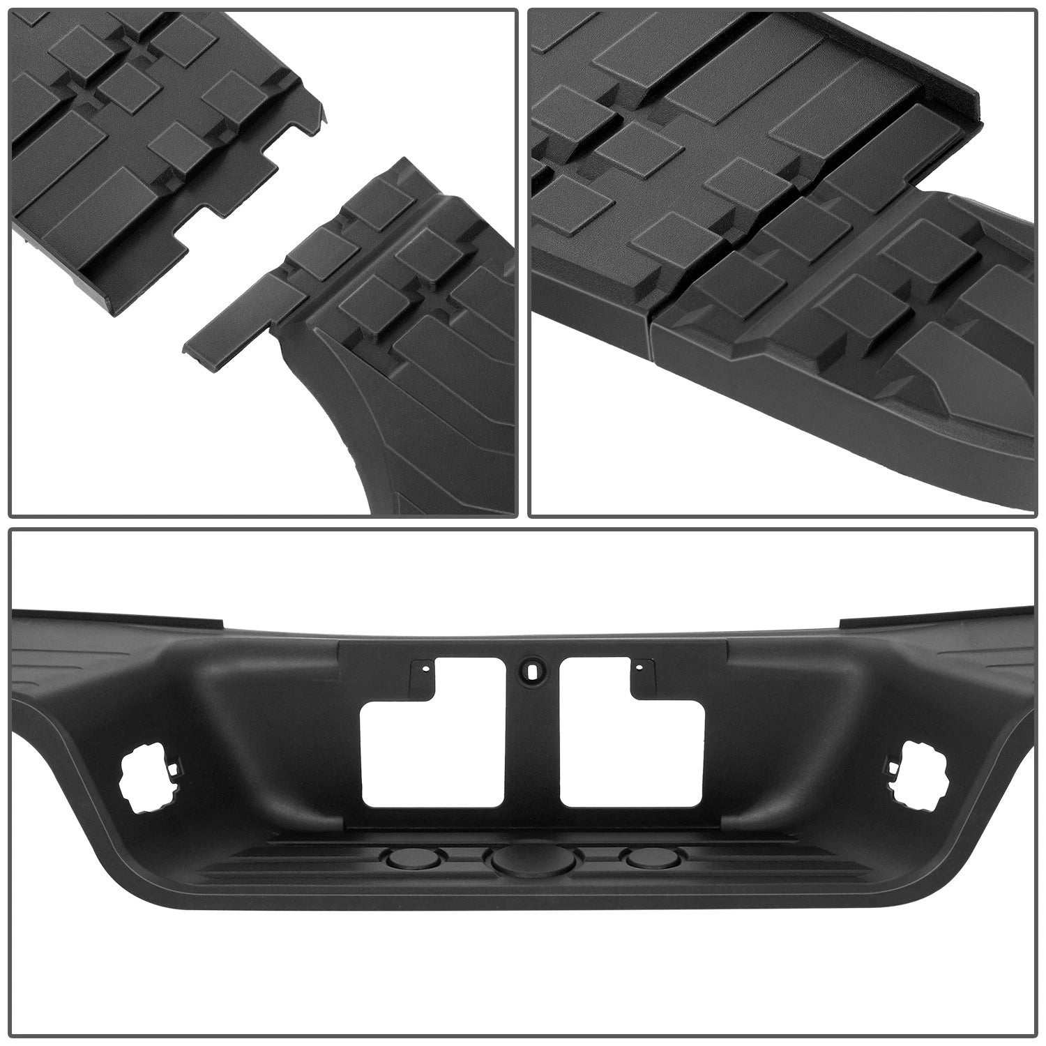 Set of 3 Step Pads for Toyota Tundra (2007–2013) Matte w/o Offroad Package