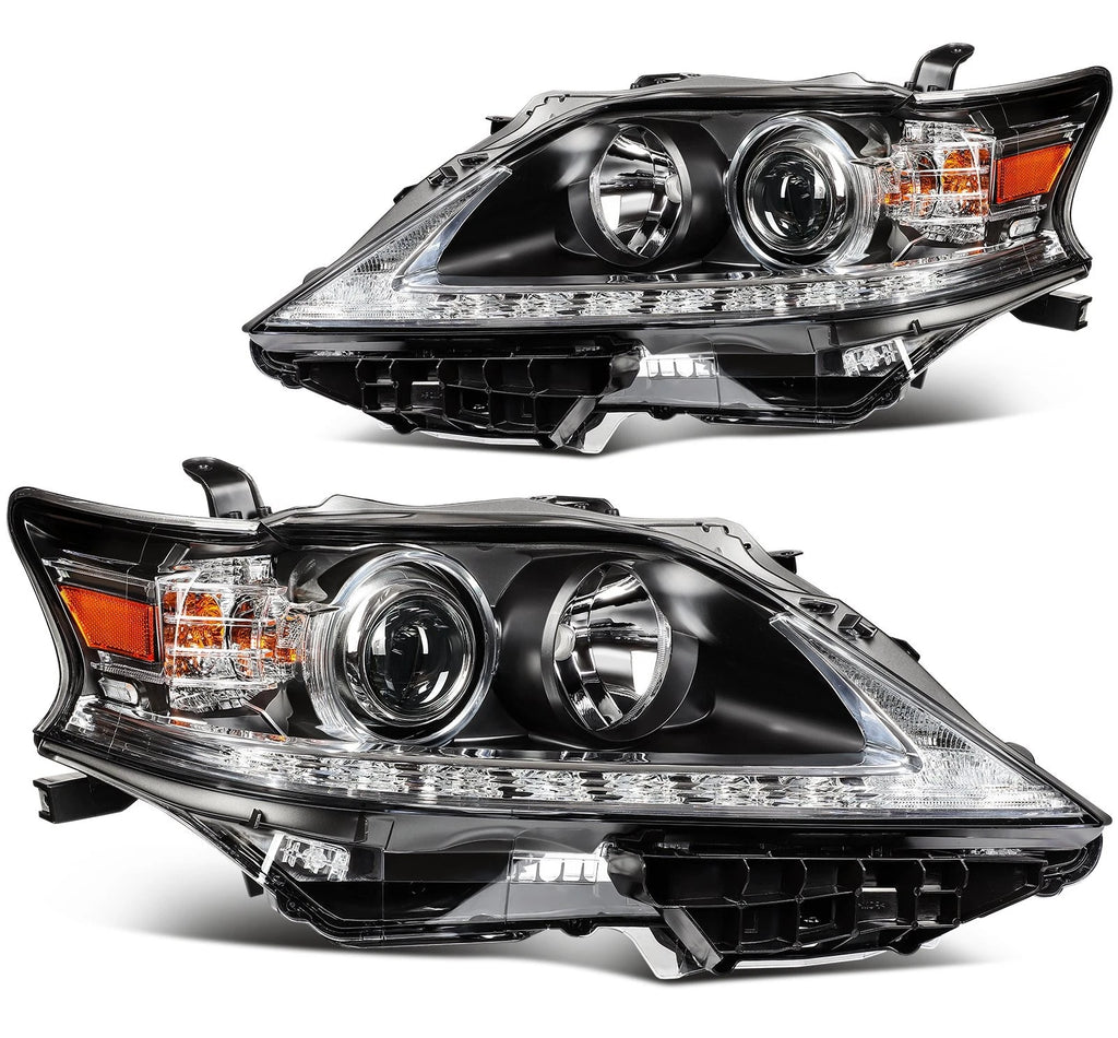 Headlamp Assembly Pair for Lexus RX350 RX450h (2013–2015) Projector