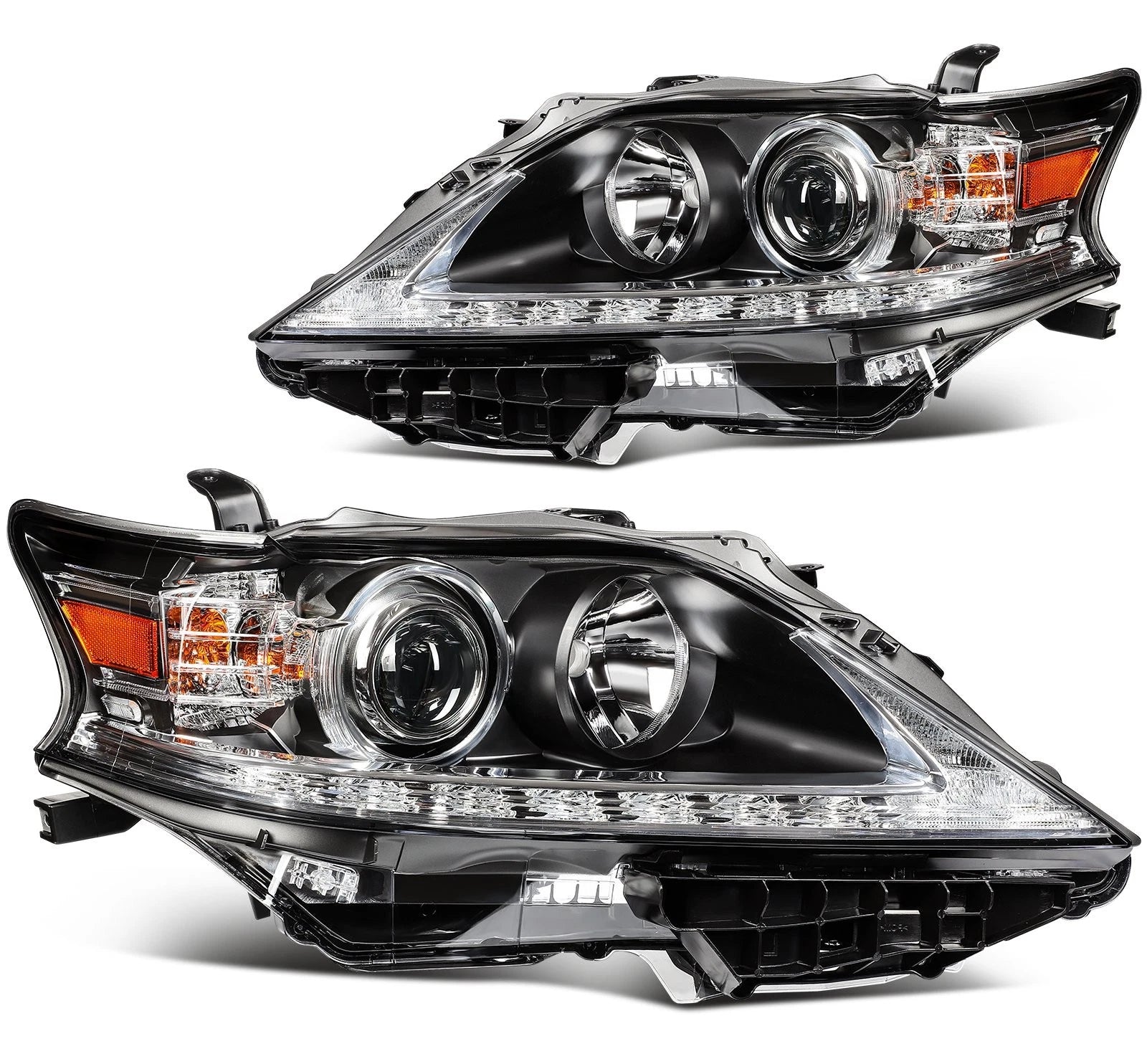 Headlamp Assembly Pair for Lexus RX350 RX450h (2013–2015) Projector