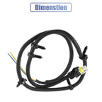 2X Rear LH RH ABS Wheel Speed Sensor Wiring Harness for Cadillac CTS (2003–2007)