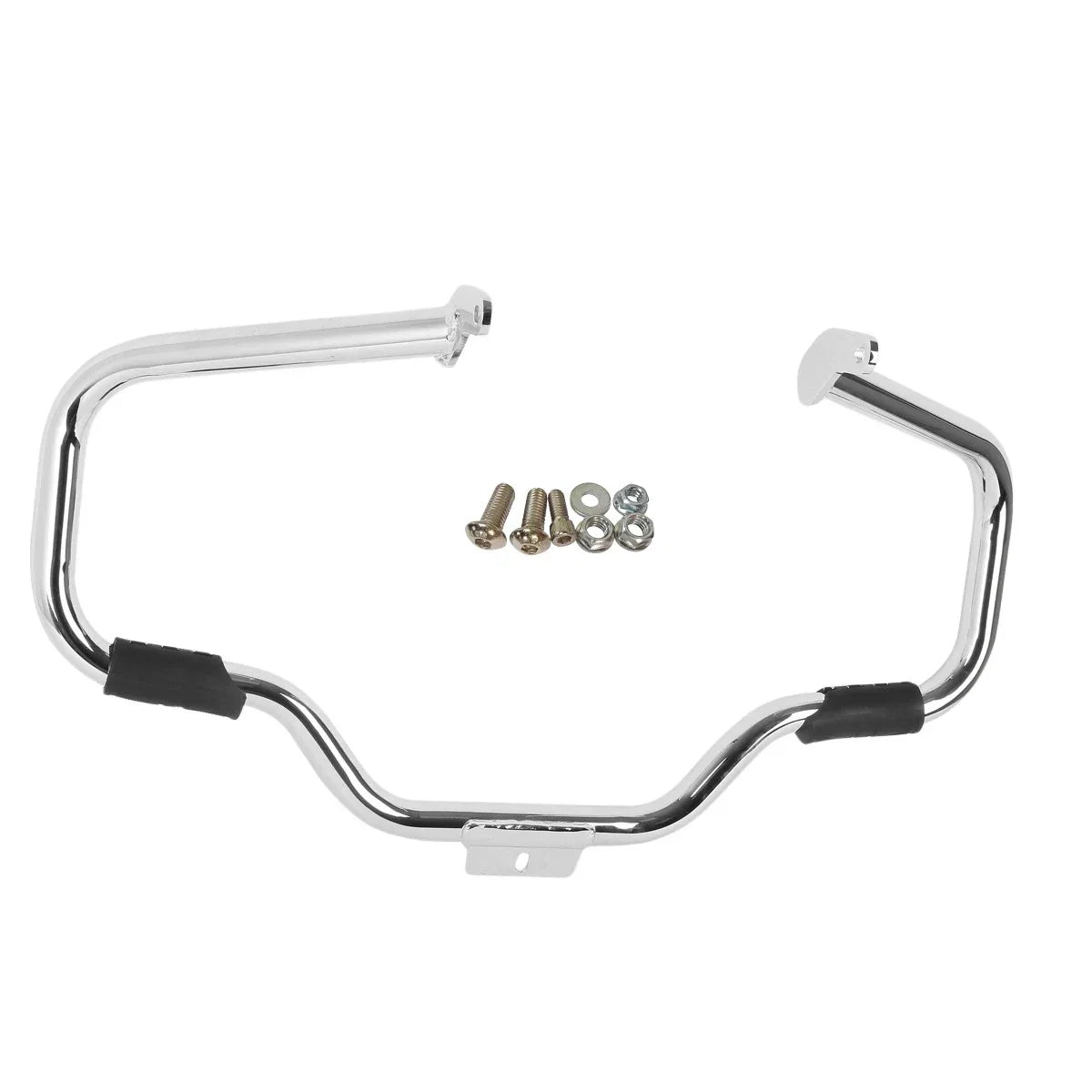 Chrome Mustache Engine Guard Crash Bar for Harley Softail Fatboy (2000-2017)