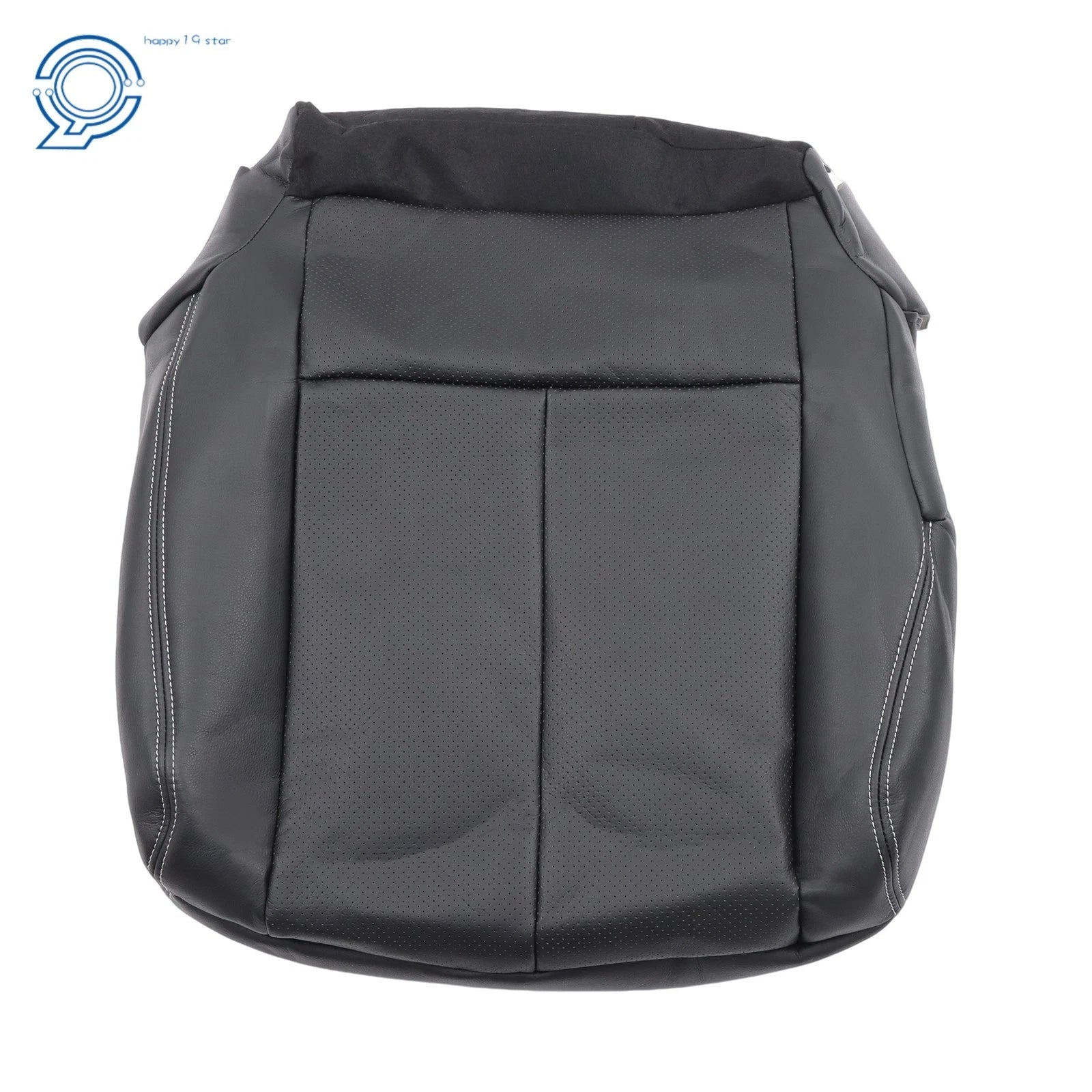 Leather Bottom Seat Cover for Nissan Murano (2015-2023) Black Perforated