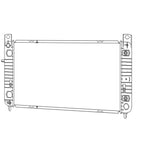 Replacement Radiator for Toyota Hilux (2012–2015)