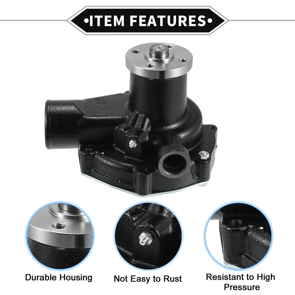 Water Pump for Mitsubishi 6D16 6D16T Kobelco SK330-6 (with Rubber Ring Kit)