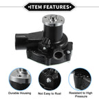 Water Pump for Mitsubishi 6D16 6D16T Kobelco SK330-6 (with Rubber Ring Kit)
