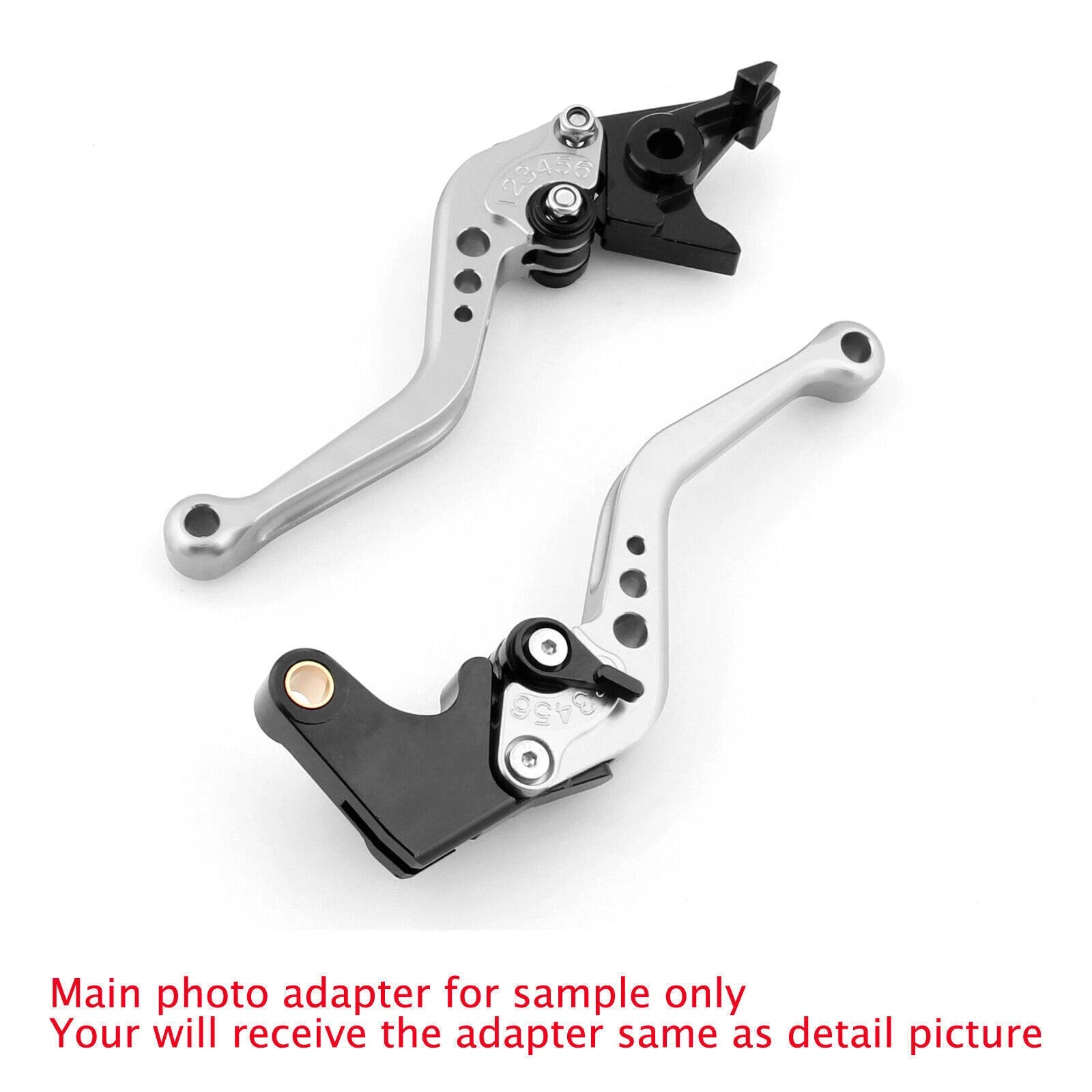 Short Clutch Brake Lever for Honda CB500F CBR500R CBR300RR (2013–2016) Silver T9