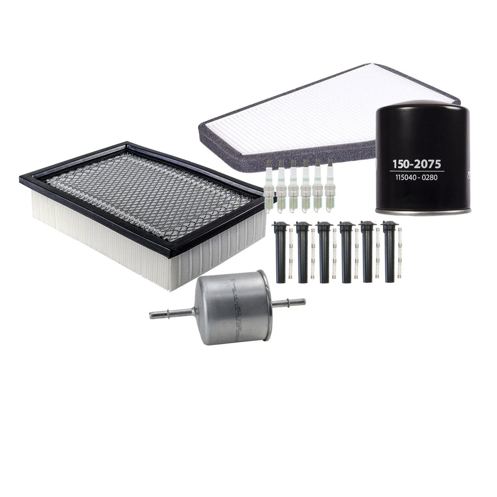 Tune Up Kit with 6 NGK Spark Plugs & Boots for Mazda Tribute (2001–2008)