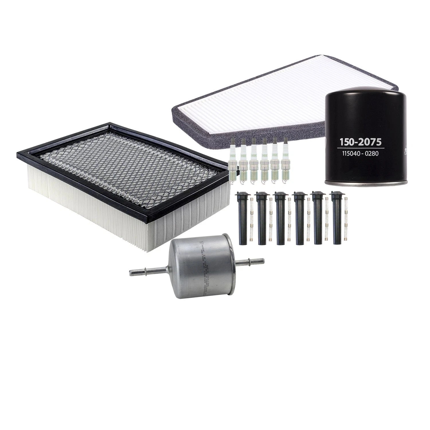 Tune Up Kit with 6 NGK Spark Plugs & Boots for Mazda Tribute (2001–2008)