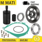 Starter Clutch Bearing Sprag & Idler Gear & Gasket Kit for Suzuki LTZ400 DRZ400 (2003–2009)