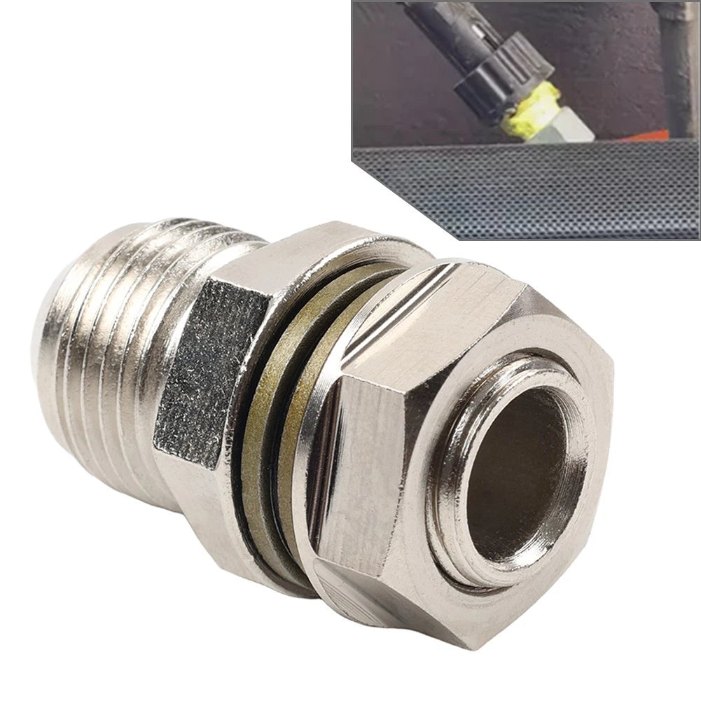 Turbo Oil Pan Sump Return Drain Adapter Bung Fitting 10AN to M18x1.5mm
