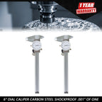 2X 6 Inch Dial Caliper for Precision Measurement