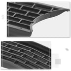 Square Mesh Front Upper Grille Insert for Dodge Challenger SRT Hellcat (2015–2023)