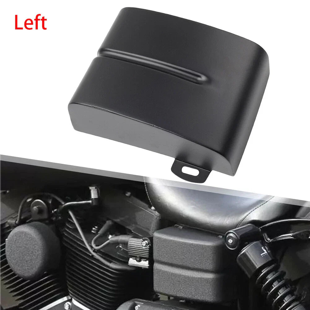 Left Side Metal Battery Cover for Harley Dyna Street Bob FXDB (2006-2017)