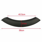 Front Right Wheel Cover for MINI Cooper R50 (2002) - Black Plastic