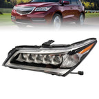 LED Headlight Assembly Driver Left Side for Acura MDX (2014–2016)