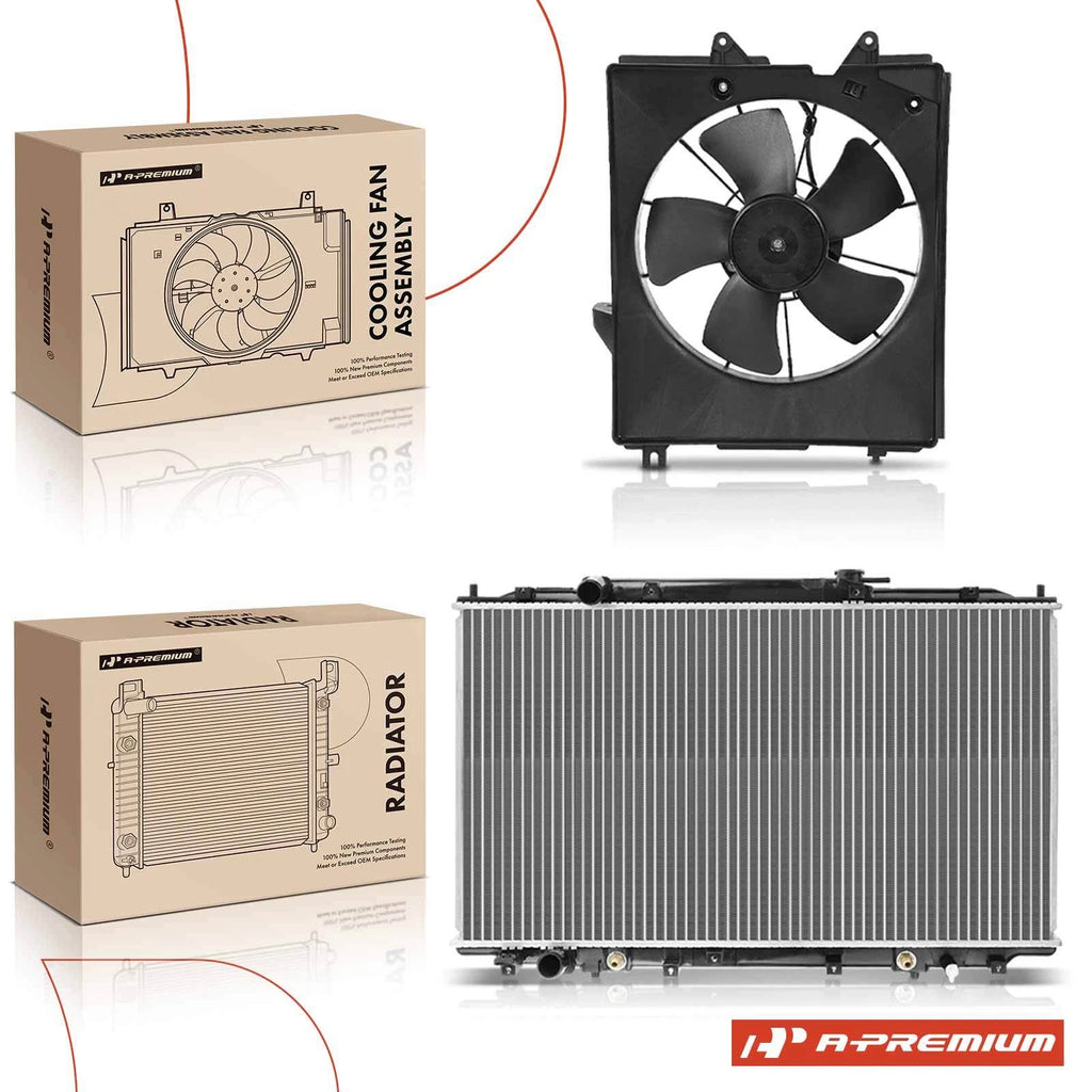 Radiator and Cooling Fan Assembly with Shroud for Honda Odyssey (2005–2010)