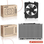 Radiator and Cooling Fan Assembly with Shroud for Honda Odyssey (2005–2010)