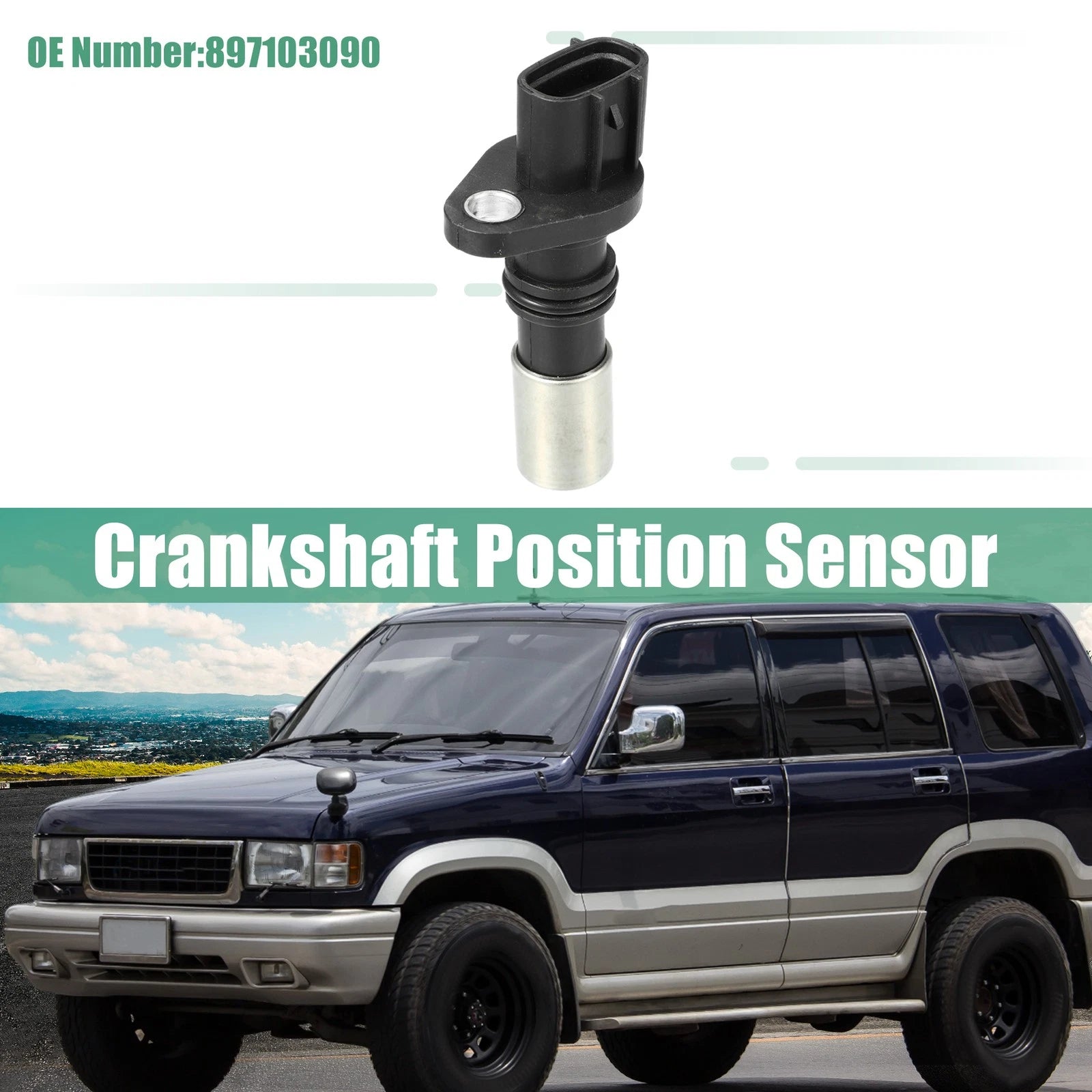 Crankshaft Position Sensor No. 897103090 for Acura SLX, Honda Passport (1996–1997)