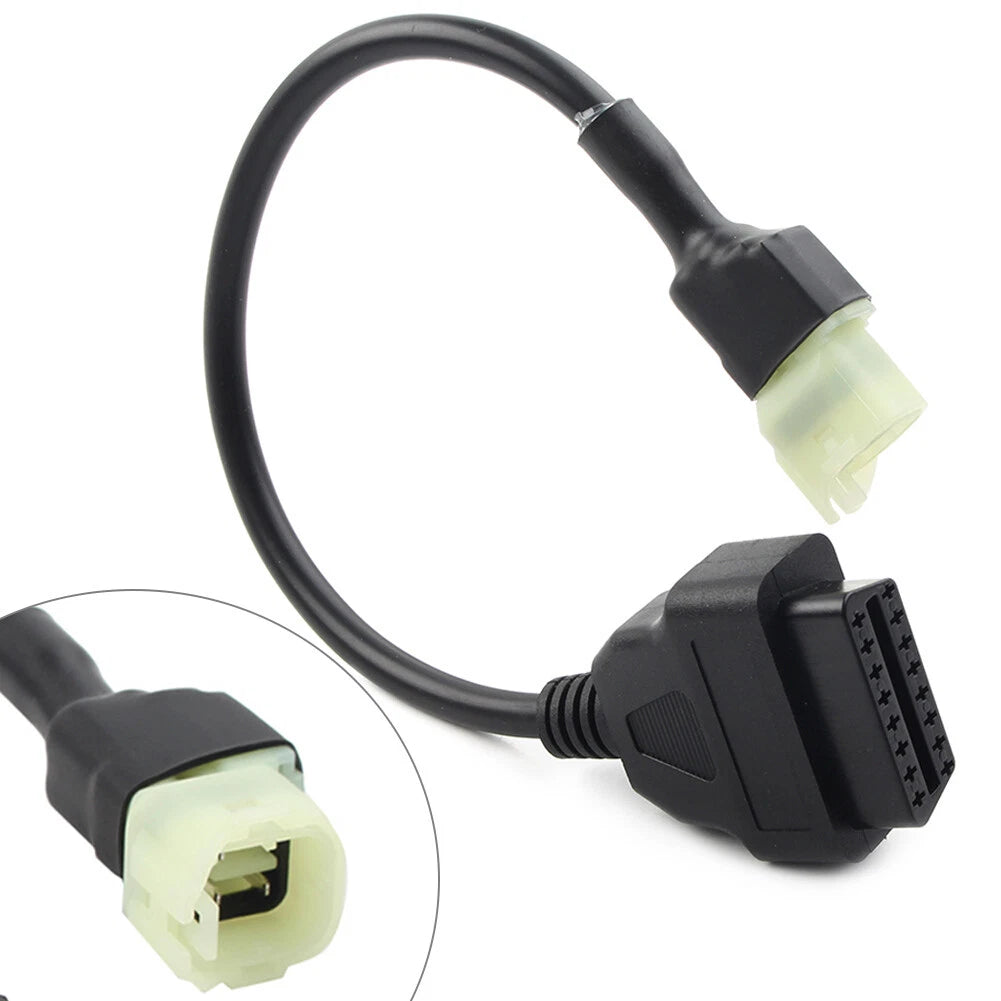 4 Pin to 16 Pin OBD2 Cable Connector for Honda Motorcycles