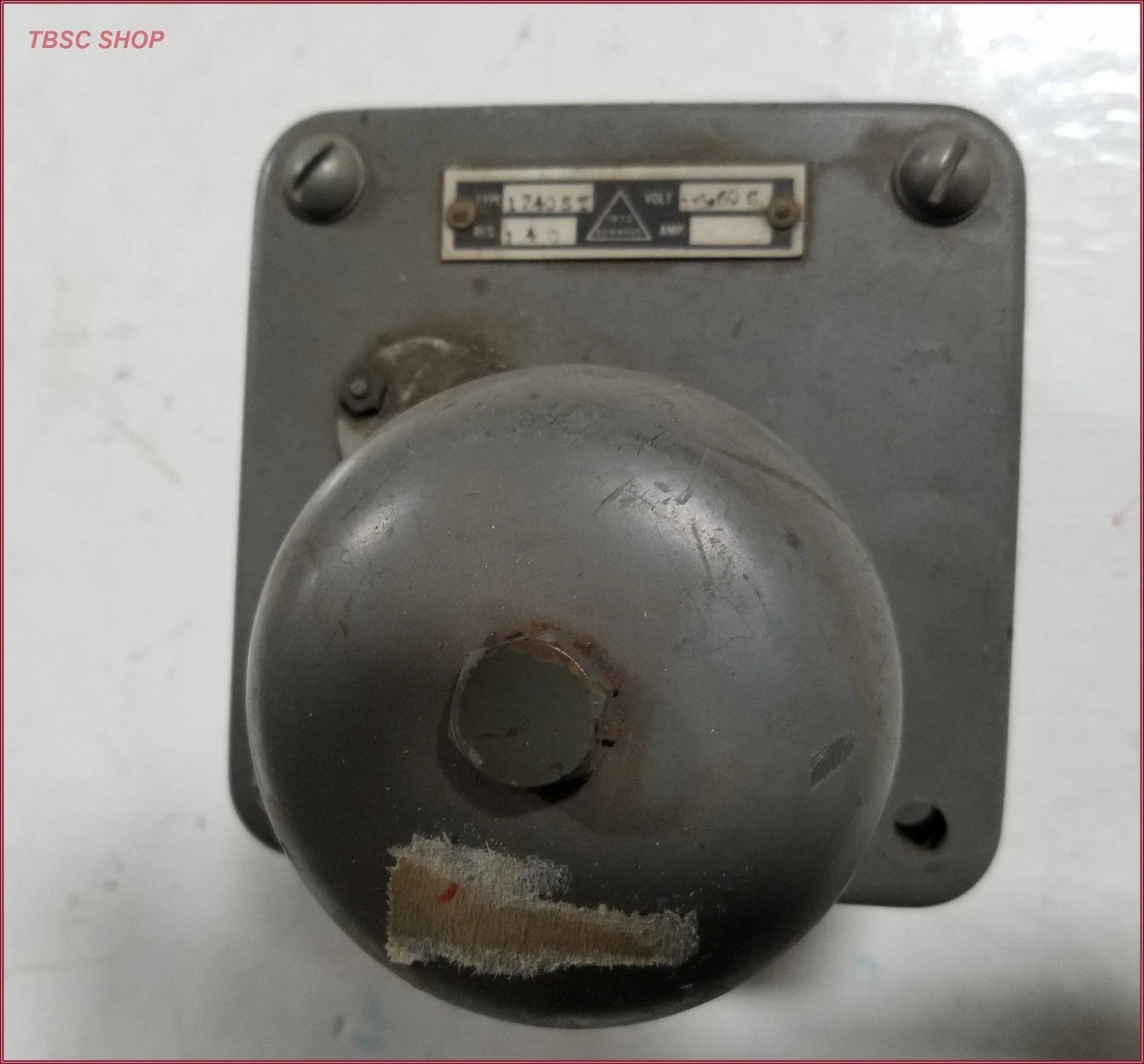 Fire Alarm Bell No. 1740ST for Vintage Edwards Company (115v)