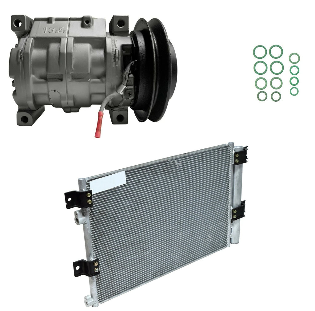 AC Compressor Kit With Condenser for Hino 258ALP 7.7L (2011–2014)