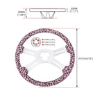 Set of 4 Chrome Steering Wheels 18" for Freightliner Kenworth Peterbilt Volvo
