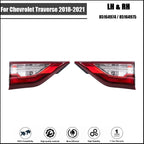 Red LED Tail Lights for Chevy Traverse (2018â2021) Inner Rear Pair