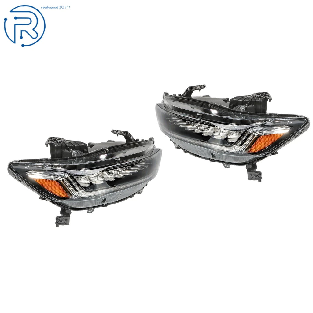 LED Black Housing Headlights for Honda Accord (2021–2022) Left+Right Side