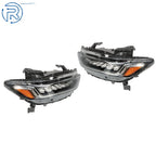 LED Black Housing Headlights for Honda Accord (2021–2022) Left+Right Side
