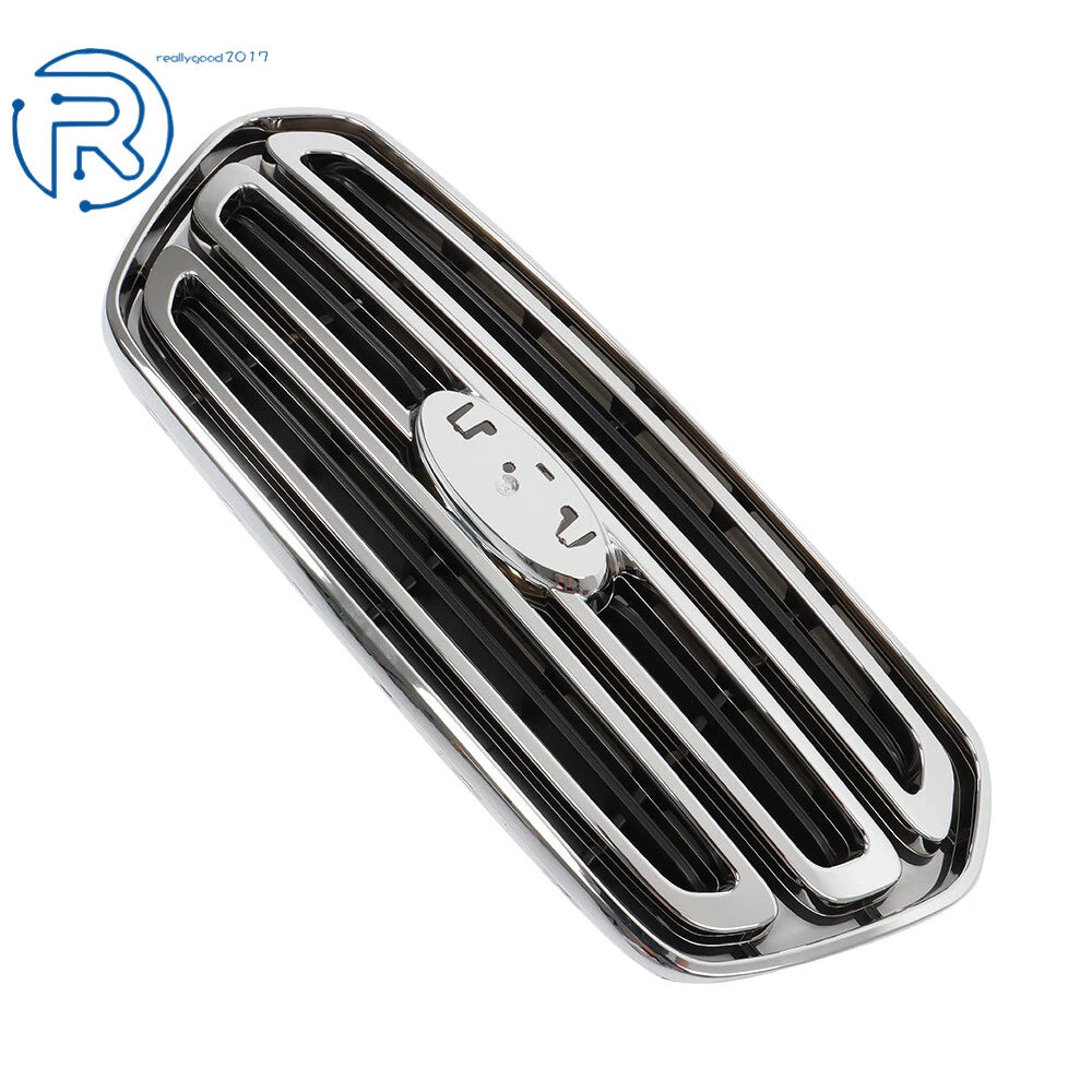 Front Upper Grille for Ford Transit Van (2015-2019) Black Chrome