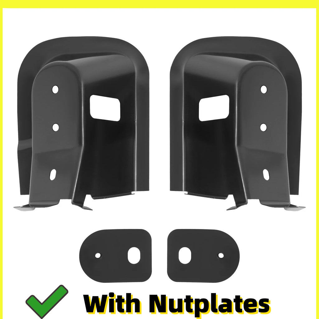 2X Front Die Stamped Cab Mounts W/Nutplates for Dodge Ram 1500 2500 3500 (1994–2002)