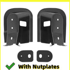 2X Front Die Stamped Cab Mounts W/Nutplates for Dodge Ram 1500 2500 3500 (1994–2002)