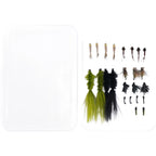 24pcs Fly Fishing Lures for Trout (Dry Wet Streamer)
