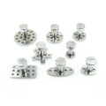 8Sizes Car Dent Repair Aluminum Puller Tabs Cold Glue Kit Paintless Tool