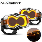 2X 4.5" LED Work Lights Pod Spot Flood for Jeep (2025)