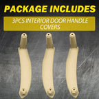 Interior Door Pull Handle Cover Trim for BMW X6 E72 (2008–2011) Beige 3-30X